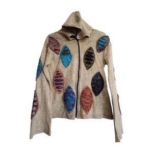 Artistic Multicolor Women's Jacket
